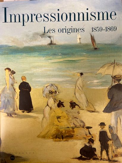 null Beaux Arts
réunion de 8 volumes in-4 cartonnés ou brochès
Manet, Millet, Courbet,...