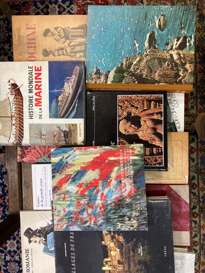 null Ensemble de livres dont exposition au muséee rodin, l'affichiomanie, le savon...