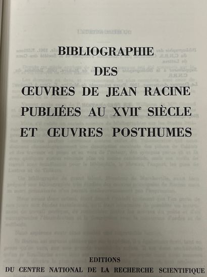 null Bibliographie. Guibert Bibliographie des œuvres de Molière, Racine, Descartes...