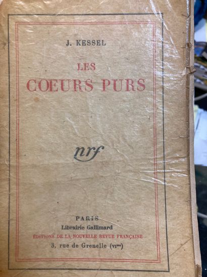 null Kessel Joseph
Réunion de 6 volumes in12 ou in8 brochés certains en édition originale
Rencontre...