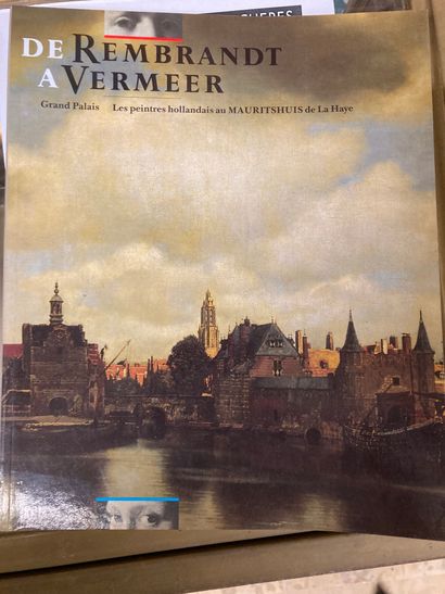 null Beaux Arts
Réunion de sept volumes in-4 brochès
De Rembrandt à Vermeer, Georges...