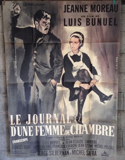 null Lot de 5 belles affiches 120x160 pliées de Gilbert/Georges Allard :

- Le JOURNAL...