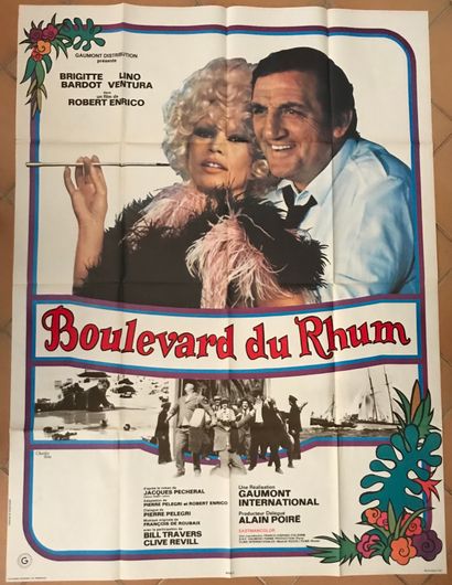 null Lot acteur Brigitte BARDOT

Lot de 5 affiches françaises pliées en bon état
-	Une...