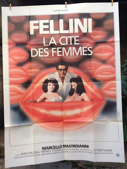 null Lot réalisateur Frederico FELLINI

Lot de 4 affiches pliées
-	Ginger et Fred...