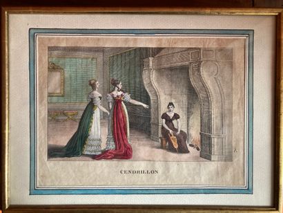 null Ecole Française. XIXème siècle
Contes et légende : Cendrillon, L’adroite princesse,...