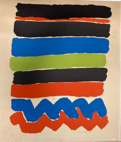 null Sonia DELAUNAY (1885-1979)
Tapestries Poster for an exhibition at the New York...