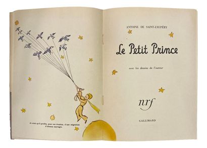 null SAINT EXUPERY ( Antoine de). The Little Prince. With watercolors by the author....