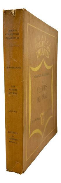 null BAUDELAIRE ( Charles). Les Fleurs du Mal. Aquarelles d’Edy Legrand 
Paris, Editions...