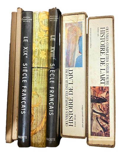 null Set of art books, furniture including: Vierges romanes ; Etains populaires de...