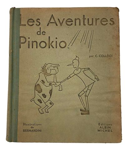 null C.COLLLODI. The Adventures of Pinokio. Illustrated by BERNARDINI, published...