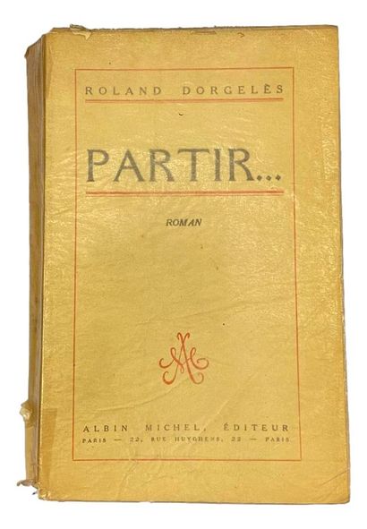 null DORGELES Roland
Reunion of 5 in8 volumes, most of them in first editions
Sur...