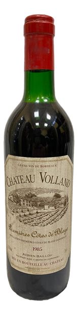 null Premières cotes de blaye Château Vollard 1985 1 bottle