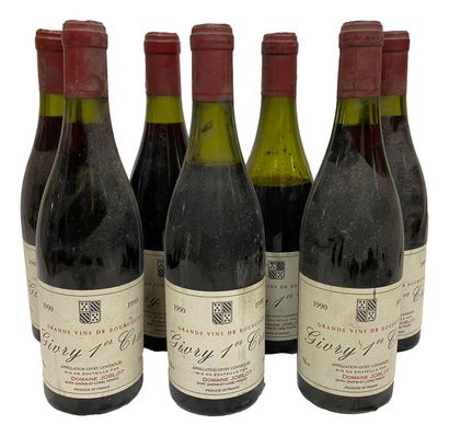 null Bourgogne Givry 1er Cru 1990 Domaine Jobelot 1990 7 bottles