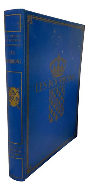 null L.H PARIAS. Les bourbons, de Henri IV à Louis XVI. Bound in-4, royal blue percaline
Text...