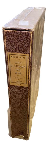 null CHIMOT. BAUDELAIRE (Charles). Les fleurs du mal. Paris, Georges Briffaut, 1941....