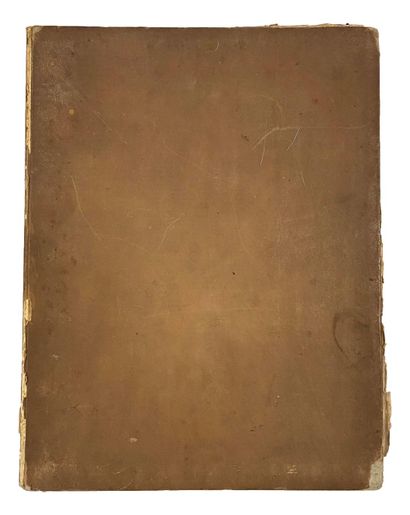null Book containing 24 romantic engravings such as "Les jolis petits chiens", "Le...