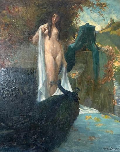 Marcel BREYNE (XIX-XX)
Diane au bain
Huile...