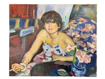 Pierre CORNU (1895-1996)
Jeune femme à la...