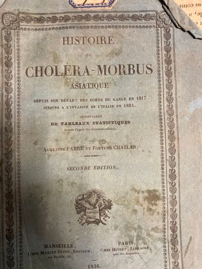 FABRE (A) CHAILAN (F)
Histoire du cholero...