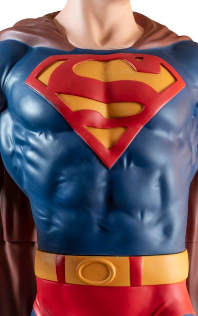 Dc Comics DC COMICS

Superman, 2006

Hand-painted resin and fiberglass sculpture.

H...