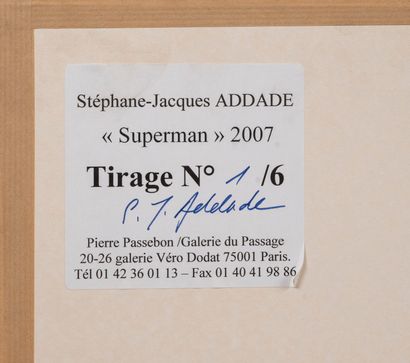 Stephane Jacques ADDADE Stephane Jacques ADDADE

Superman 2007

Print titled, dated,...