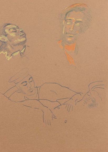 Yannis Tsarouchis (1910-1989) Yannis TSAROUCHIS (1910-1989)

Studies of sailors

Pencil...