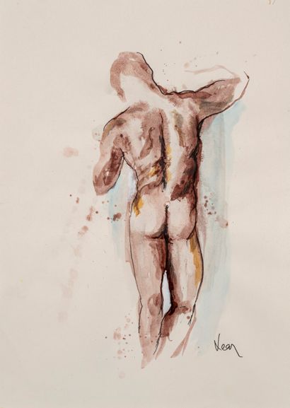 Amanda LEAR Amanda LEAR

Nude from behind

Watercolor on paper signed lower right

42...