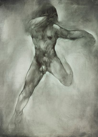 Ecole XXe 
School XXth






Male nude in motion






Oil on canvas






82 x 60...