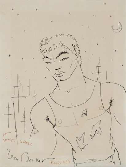 Jean BOULLET (1921-1970) 
Jean BOULLET (1921-1970)






Marin






Ink on paper...