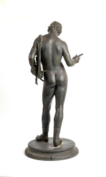 D’après l’Antique D’après l’Antique 
Narcisse
Epreuve en bronze à patine vert de...