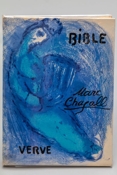  CHAGALL Marc. 
Bible. Marc Chagall. Paris, éditions de la revue Verve, 1956. 
Large... Gazette Drouot