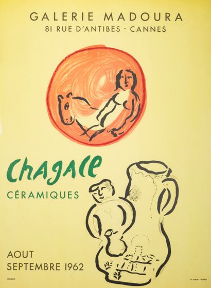 null "CHAGALL céramiques Aout-septembre 1962, Galerie Madoura" : 

Affiche, gravure...