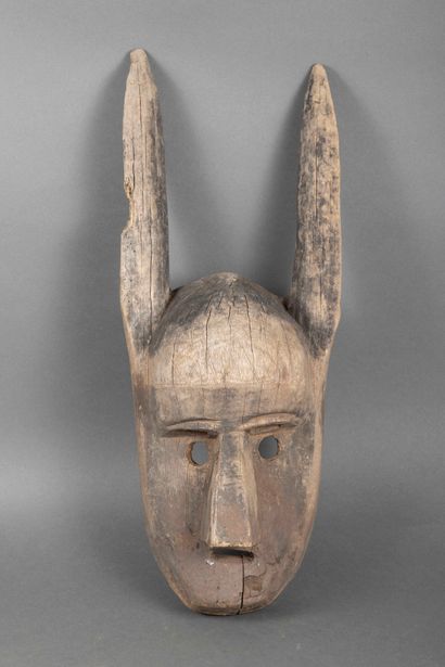 Bamana mask, Mali, 

Wood 

50 x 18 cm