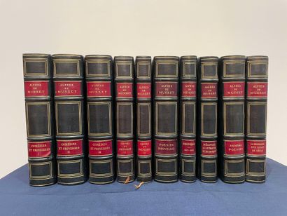 null 10 volumes Alfred de Musset, Editeur Librairie de France