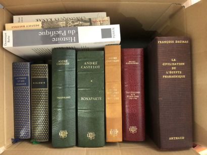null Important lot of modern bound and paperback books