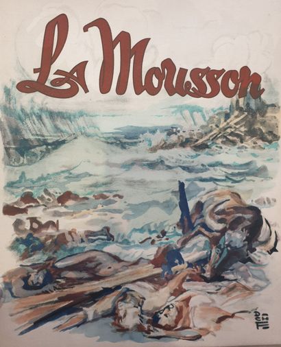 null Louis Bromfield, La mousson, illustré par D. Charles Fouqueray, Paris, les Heures...