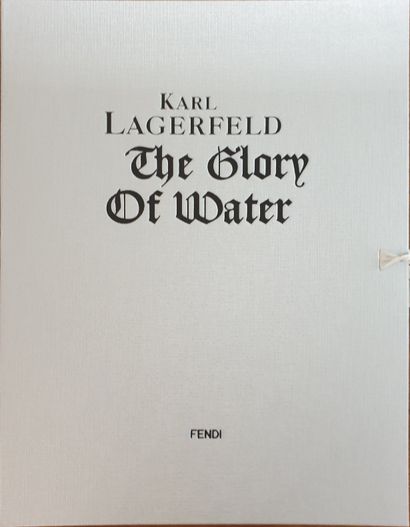 null Karl LAGERFELD x FENDI, "The Glory of Water", Portfolio
Varnished print signed...