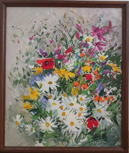null Paul ANDERBOUHR (1909-2006)
Spring bouquet
Oil on canvas signed lower right
62.5...