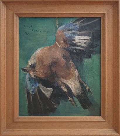null André PLANSON (1898-1981): 
Still Life with Partridge, 1929
Oil on canvas signed...
