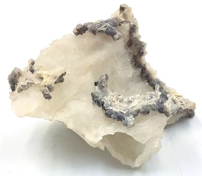 null Set: Small block of chrysocolla (5 x 6 x 6 cm) - Small piece of malachite (2.5...