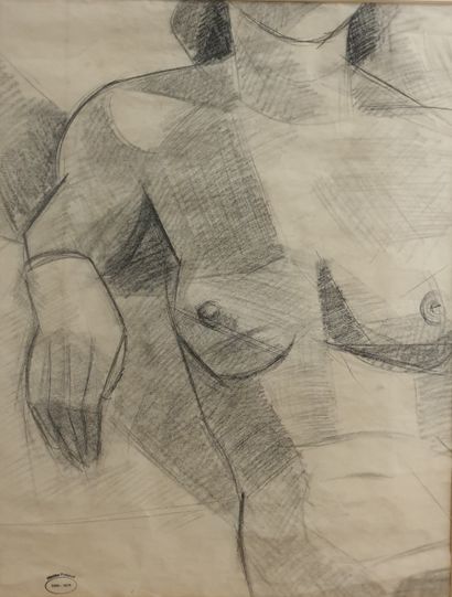 null Nicolas POLIAKOFF, Nikolai Georgievich POLIAKOV (1899-1976): 
Young Nude Woman
Plumb...