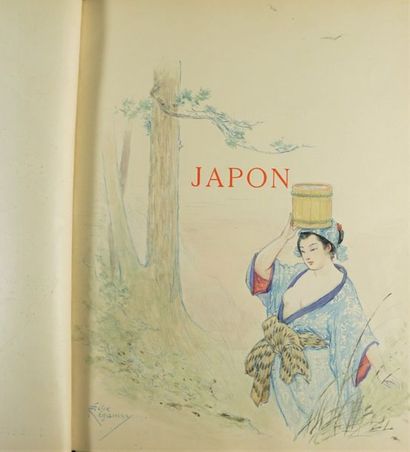 Felix REGAMEY Japon. Paris, Paclot, sans date [circa 1903]. Un volume illustré de...
