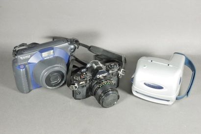 null Lot d’appareil photos dont Polaroid, Canon, Fuji