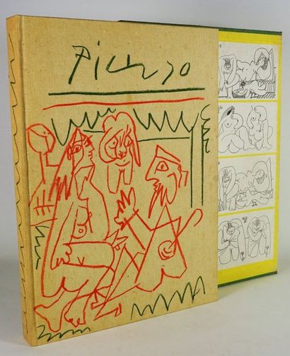 PICASSO 3 volumes : "Picasso Dibujos desde el 27.03.66 al 15.03.68", Edition Gustavo...