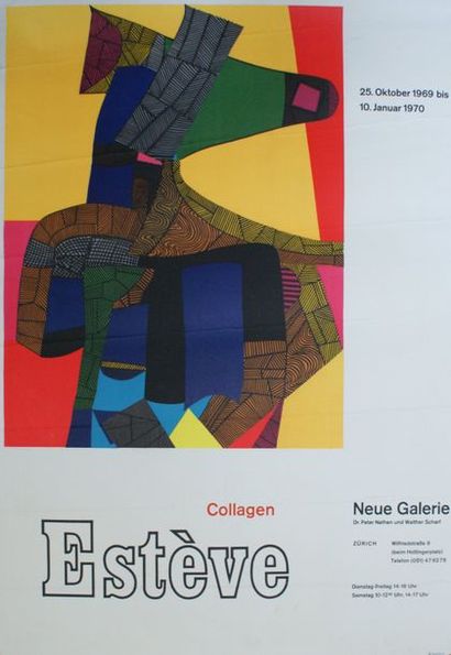 null MISCELLANEOUS (6 posters)
POP ART (1965) - ESTÈVE Maurice (1958 & 1970) - LEGER...
