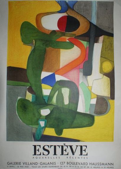 null DIVERS (6 affiches)
POP ART (1965) - ESTÈVE Maurice (1958 & 1970) - LEGER Fernand...