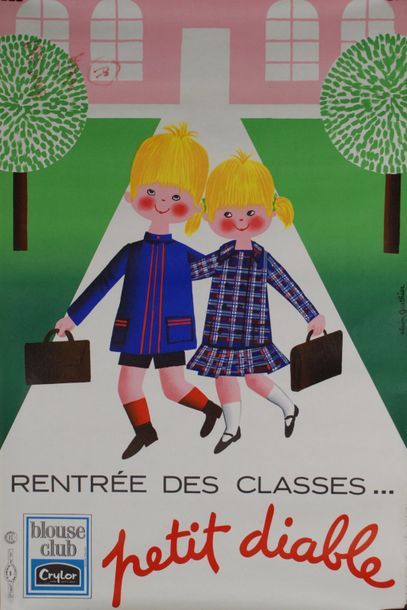GAUTHIER Alain (né en 1931) (4 affiches) VIN CLAIRET POSTILLON - RIVOIRE & CARRET(2)...