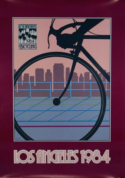 SUMMER GAMES & LOOK (6 affiches) SUMMER GAMES.”LOS ANGELES”. 1984 (4 ) et LOOK (2)...