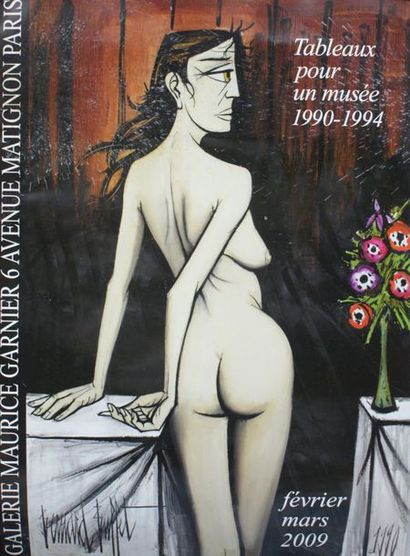 BUFFET Bernard (7 affiches) EXPOSITIONS MAURICE GARNIER, Toulouse. 1985, 1992, 1994,1996,...