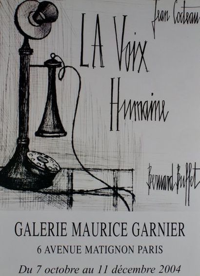 BUFFET Bernard(7 affiches) GALERIE MAURICE GARNIER. 1993, 1999, 2004 (2), 2008 Sans...